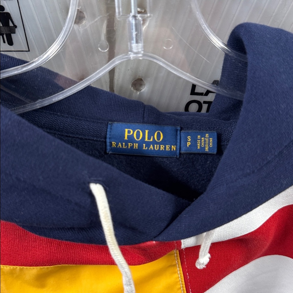 Polo Ralph Lauren sailor nautical flag sweatshirt S // 031804 - Picture 2 of 2